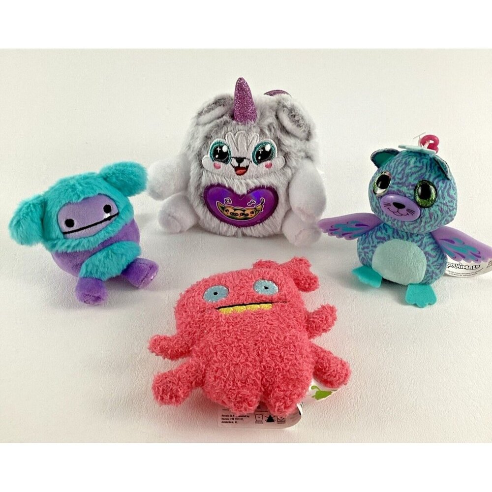 Mixed Lot Plush Stuffed Animal Toys Squishmallows Hatchimals Ugly Doll Puppycorn